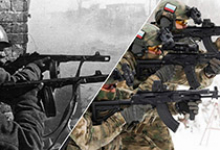 Автоматическое оружие воинов: ППШ-41 и АК-12