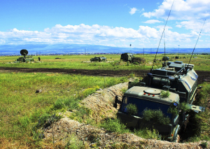 Военные связисты ЮВО организовали защищенную связь в ходе тактических учений в горах Армении